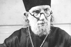 Vater Georg Florovskij, Theologe und Professor in dem orthodoxen  Institut St.Serge